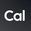 Cal.com 로고