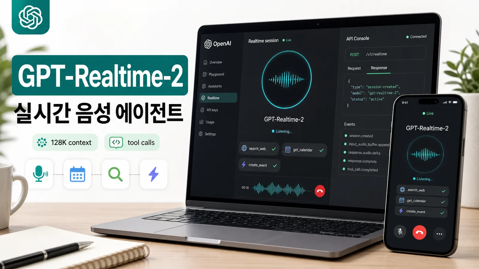 OpenAI 실시간 음성 API 3종 정리: GPT-Realtime-2 가격과 모델 차이