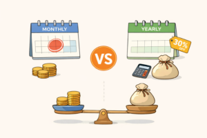 미드저니 요금제 월간 VS 연간