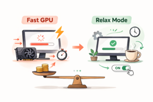 미드저니 요금제 , FAST GPU vs Relax Mode