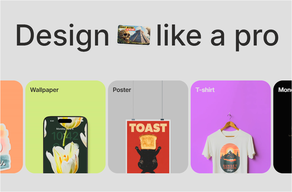 플레이 그라운드 AI의 여러 이미지