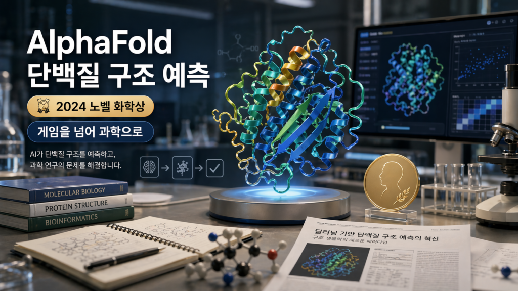  AlphaFold, 단백질 구조 예측, 2024 노벨 화학상