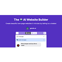 단 1분 만에 비즈니스용 마이크로사이트를 완성해 주는 AI 웹사이트 빌더